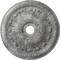 Ekena Millwork Tomango Egg & Dart Medallion (Canopies up to 6 3/4"), 27 7/8"OD x 3 7/8"ID x 2 1/2"P, Ultra White CM27TOUWC - alternate 1